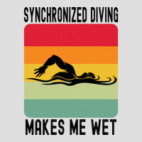 Synchronized Swimming Makes Me Wet Water Retro Nat V-neck Tee | Artistshot