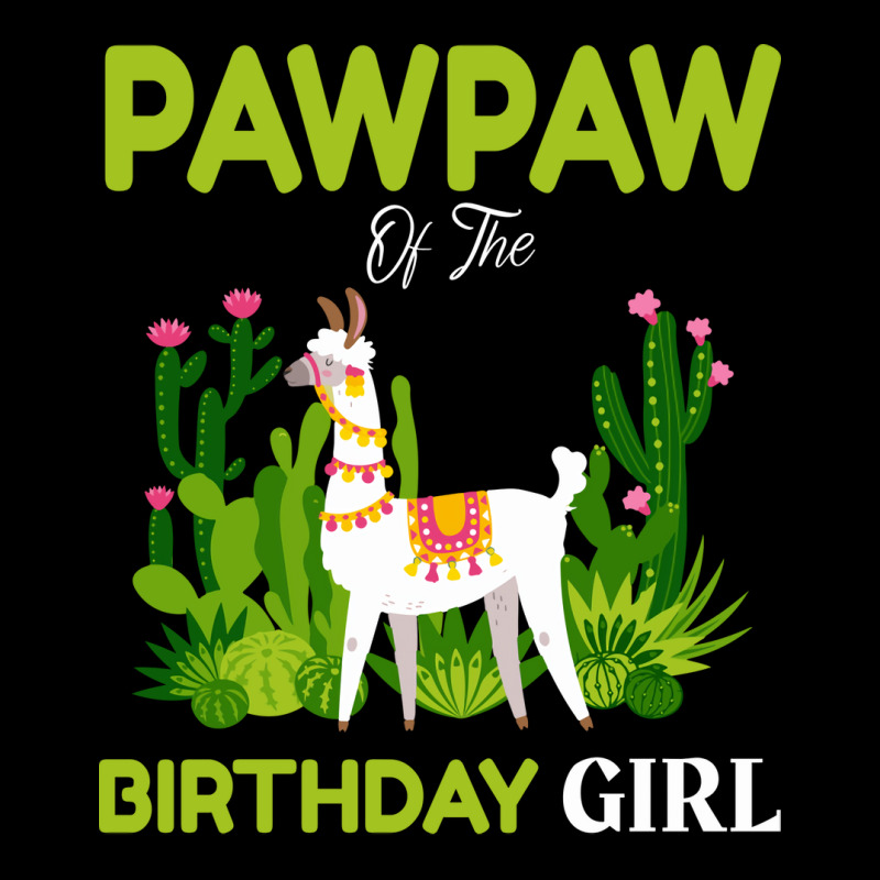 Cute Llamas Pawpaw Of The Birthday Girl Blue Fleece Short | Artistshot