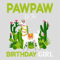 Cute Llamas Pawpaw Of The Birthday Girl Blue Men's Polo Shirt | Artistshot