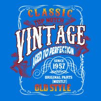 Vintage Birthday 1957 Aged To Perfection 1957 Birt Graphic T-shirt | Artistshot