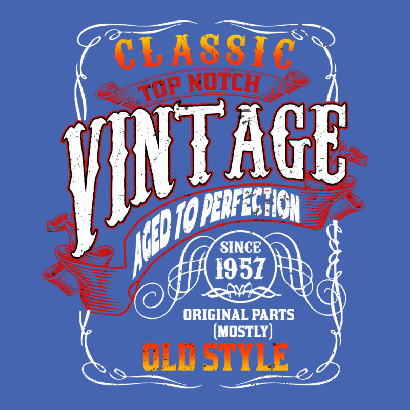 Vintage Birthday 1957 Aged To Perfection 1957 Birt Zipper Hoodie | Artistshot