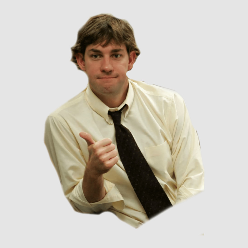 Jim Halpert Thumbs Up Exclusive T-shirt by persiefennink | Artistshot