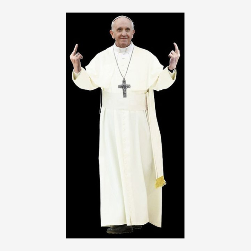 High Resolution Standing Bird Flipping Pope Franci Graphic Youth T-shirt | Artistshot