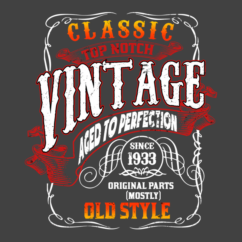 Vintage Birthday 1933 Aged To Perfection 1933 Birt Vintage T-shirt | Artistshot