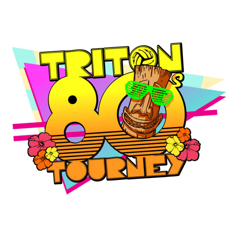 Triton 80s Tourney Cute V-Neck Tee by horathmheannj | Artistshot