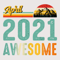 April 2021 Birthday Gift  Vintage April 2021 Aweso Pocket T-shirt | Artistshot