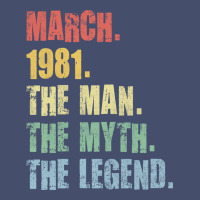 40th Birthday Man Myth Legend 1981 Hipster Vintage Short | Artistshot