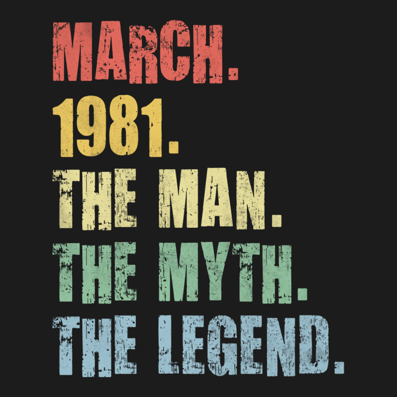 40th Birthday Man Myth Legend 1981 Hipster Hoodie & Jogger Set | Artistshot