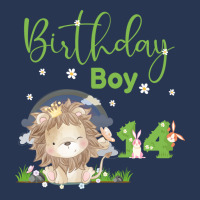 Cute Lion 14th Birthday Boy Green Men Denim Jacket | Artistshot