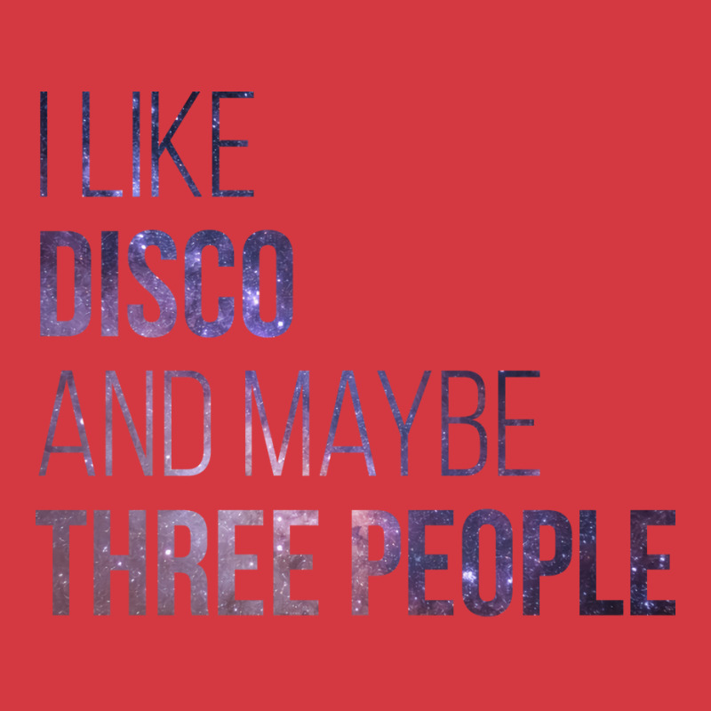 Awesome And Funny I Like Disco And Maybe Three Peo Men's Polo Shirt | Artistshot