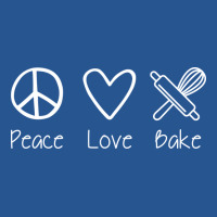 Peace Pastry Baker Baking Cake Travel Ladies Fitted T-shirt | Artistshot