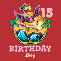 Cute Flamingo 15th Birthday Boy Vintage T-shirt | Artistshot