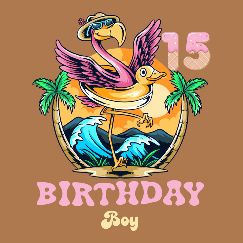 Cute Flamingo 15th Birthday Boy Vintage Vintage Short | Artistshot