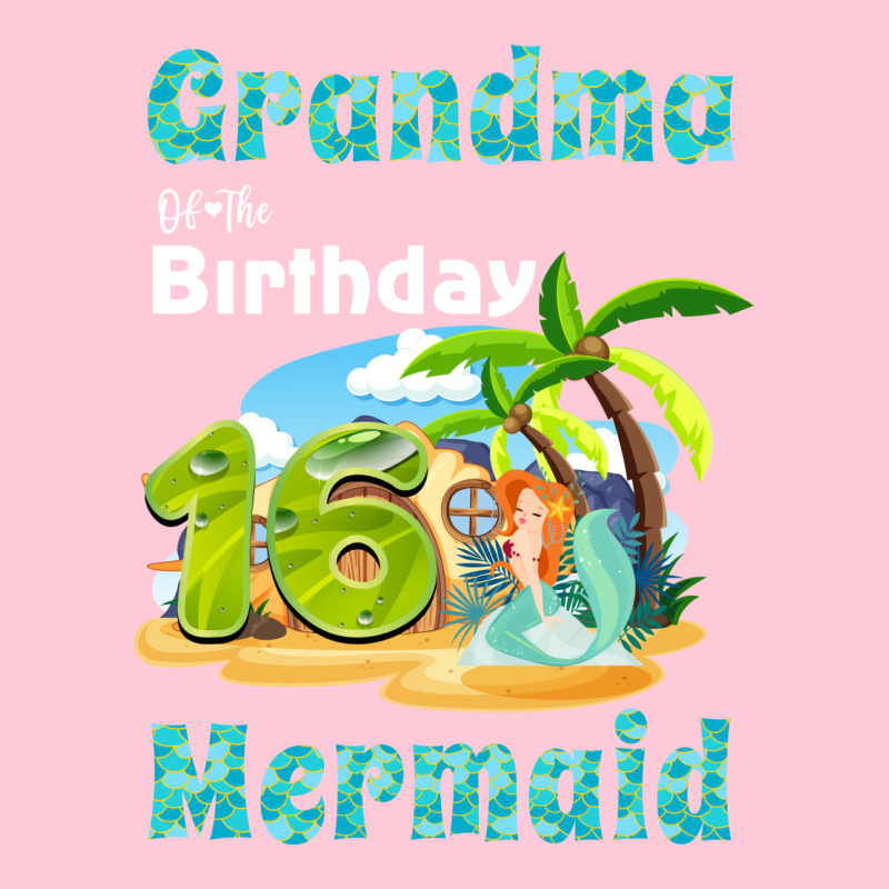 Cute Mermaid Gramma Of The 16th Birthday Trending Graphic T-shirt | Artistshot