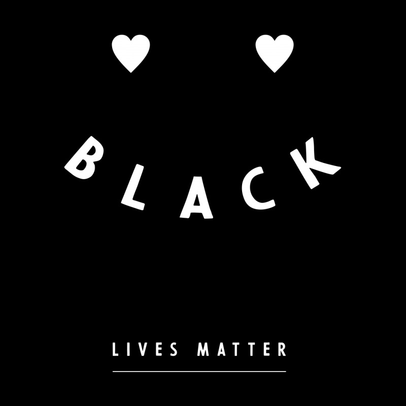 Simple Black Lives Matter In Black And White Letters - Protest Gifts Unisex Jogger by Diogo Calheiros | Artistshot