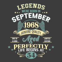 54th Birthday Decoration Legends Were Born In Sept Men's Polo Shirt | Artistshot