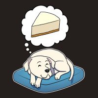 Dogo Argentino Dreaming About Cheese Cake Funny Tank Top | Artistshot