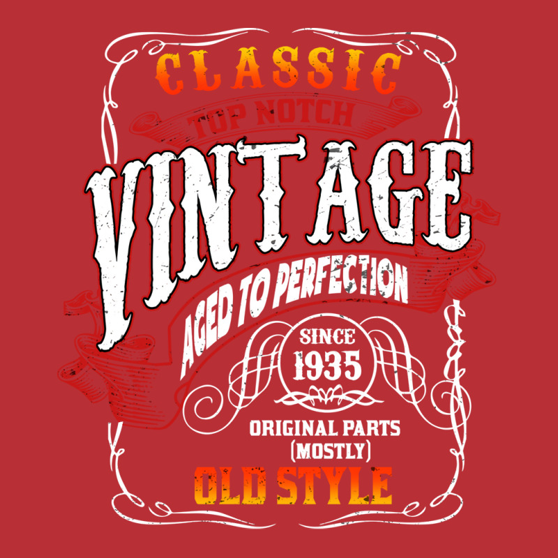 Vintage Birthday 1935 Aged To Perfection 1935 Birt T-shirt | Artistshot