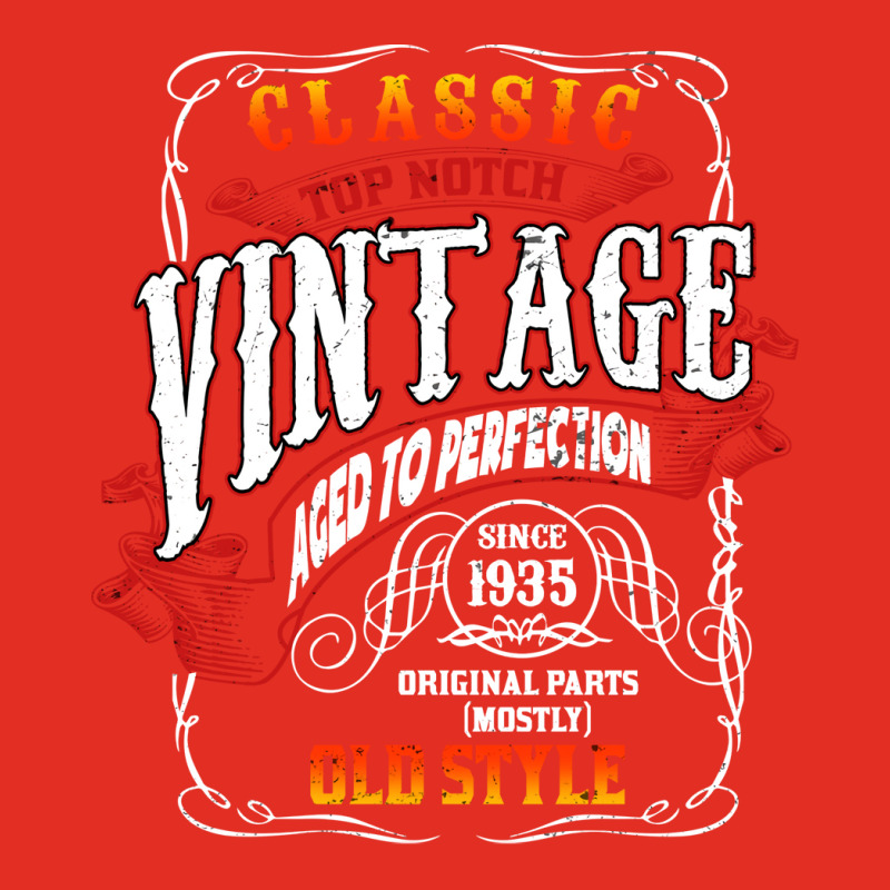 Vintage Birthday 1935 Aged To Perfection 1935 Birt Graphic T-shirt | Artistshot