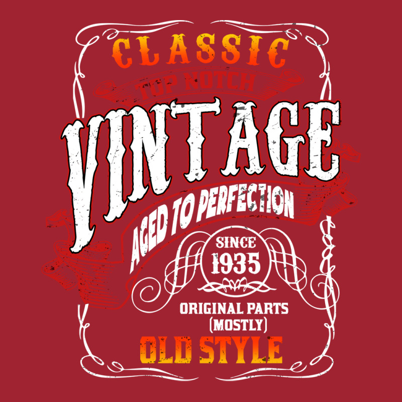 Vintage Birthday 1935 Aged To Perfection 1935 Birt Long Sleeve Shirts | Artistshot