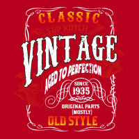 Vintage Birthday 1935 Aged To Perfection 1935 Birt Classic T-shirt | Artistshot