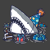 Birthday Shark Iii Boy Vintage T-shirt | Artistshot