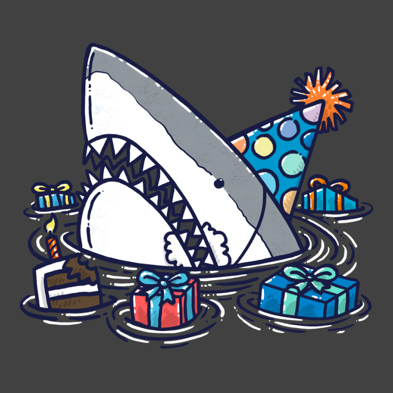 Birthday Shark Iii Boy Vintage T-shirt | Artistshot