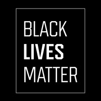 Simple Black Lives Matter In Black And White Letters - Protest Gifts Legging | Artistshot