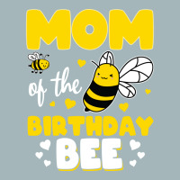 Mom Of The Birthday Bee Funny Unisex Sherpa-lined Denim Jacket | Artistshot