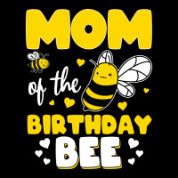 Mom Of The Birthday Bee Funny Lightweight Hoodie | Artistshot