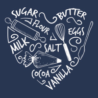 Cute Word Art Baking Gift Print Baker Pastry Chef Ladies Denim Jacket | Artistshot