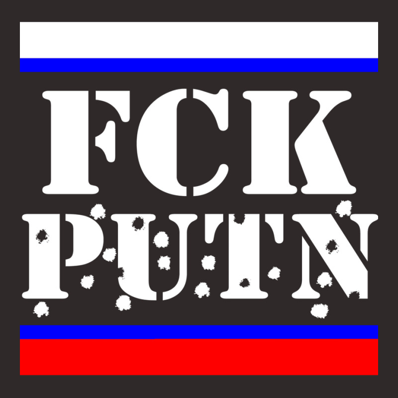 Fuck Putin Fck Putin Flag Shots In White Racerback Tank by xhoronjembex | Artistshot