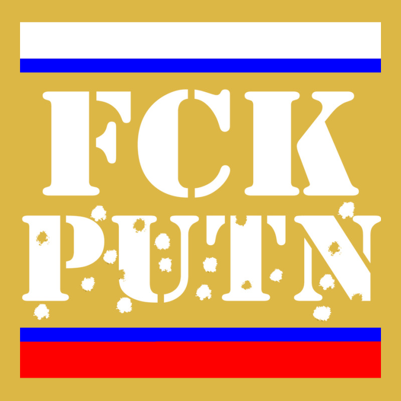 Fuck Putin Fck Putin Flag Shots In White Classic T-shirt by xhoronjembex | Artistshot