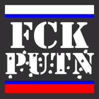 Fuck Putin Fck Putin Flag Shots In White Vintage Hoodie | Artistshot