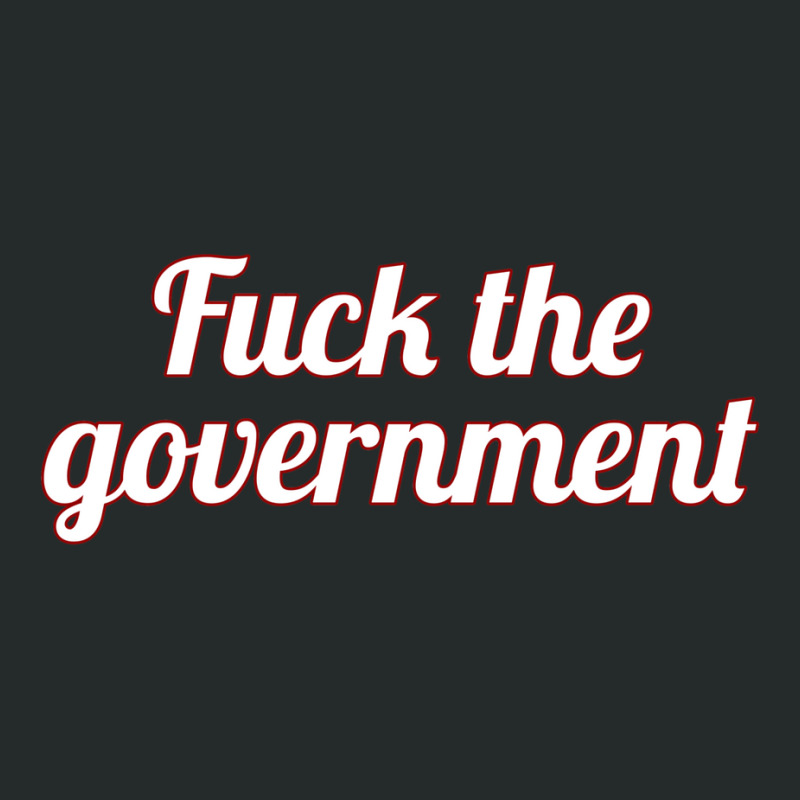 Fuck The Government System Anarchy Women's Triblend Scoop T-shirt by xhoronjembex | Artistshot