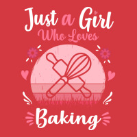 Just A Girl Who Loves Baking Pink Retro Vintage Gi Men's Polo Shirt | Artistshot