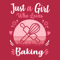 Just A Girl Who Loves Baking Pink Retro Vintage Gi Champion Hoodie | Artistshot