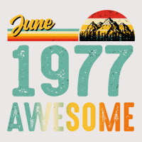 June 1977 Birthday Gift  Vintage June 1977 Awesome Pocket T-shirt | Artistshot