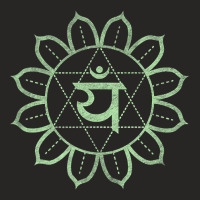 Limited Edition Heart Chakra Anahata Tantra Mantra Ladies Fitted T-shirt | Artistshot