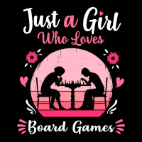 Just A Girl Who Loves Board Games Pink Retro Vinta Zipper Hoodie | Artistshot