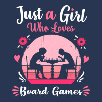 Just A Girl Who Loves Board Games Pink Retro Vinta Men Denim Jacket | Artistshot