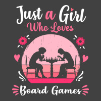 Just A Girl Who Loves Board Games Pink Retro Vinta Vintage T-shirt | Artistshot