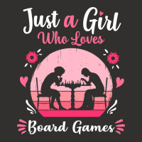 Just A Girl Who Loves Board Games Pink Retro Vinta Champion Hoodie | Artistshot