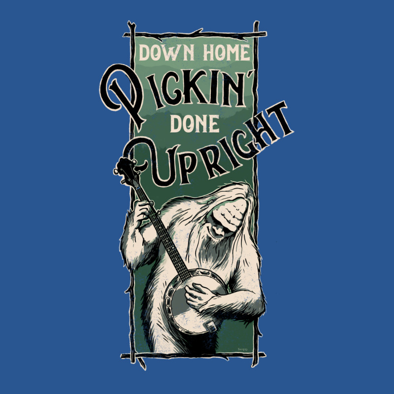 Down Home Pickin Done Upright Quote T-shirt | Artistshot