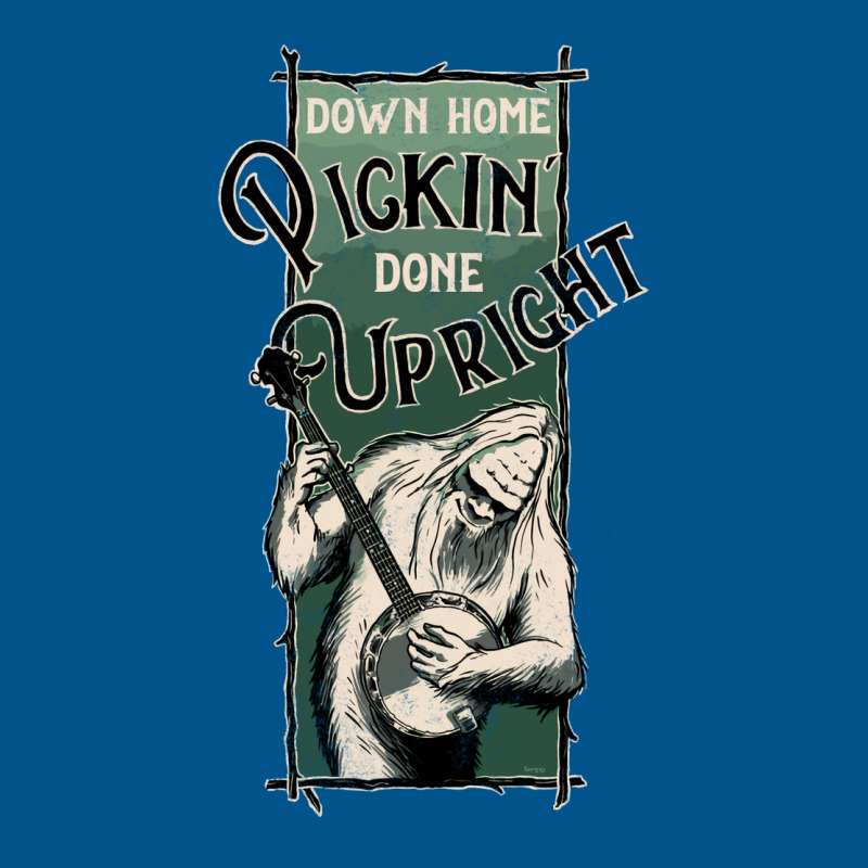 Down Home Pickin Done Upright Quote Classic T-shirt | Artistshot