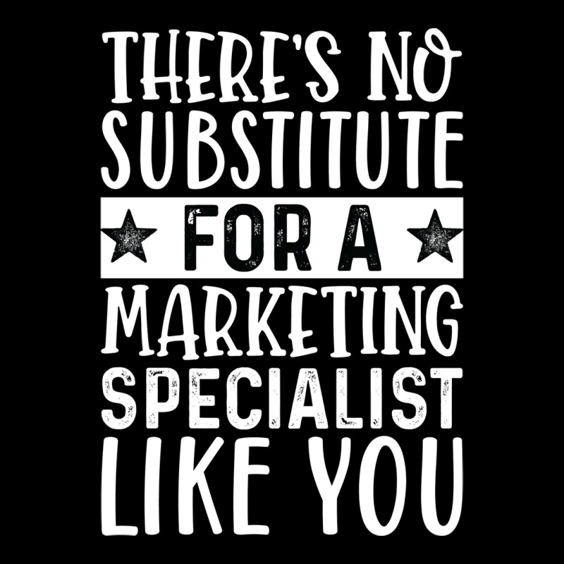 Theres No Substitue For A Marketing Specialist Lik Cropped Hoodie by mangisoustac | Artistshot