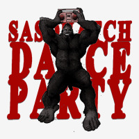 Sasquatch Dance Party Girl Classic T-shirt | Artistshot