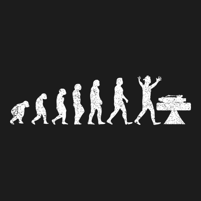 Evolution To Djing Funny Electronic Dance Music Dj Hoodie & Jogger set by gunooaziedag | Artistshot