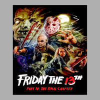 Friday The 13th Art  The Final Chapter Ladies Fitted T-shirt | Artistshot