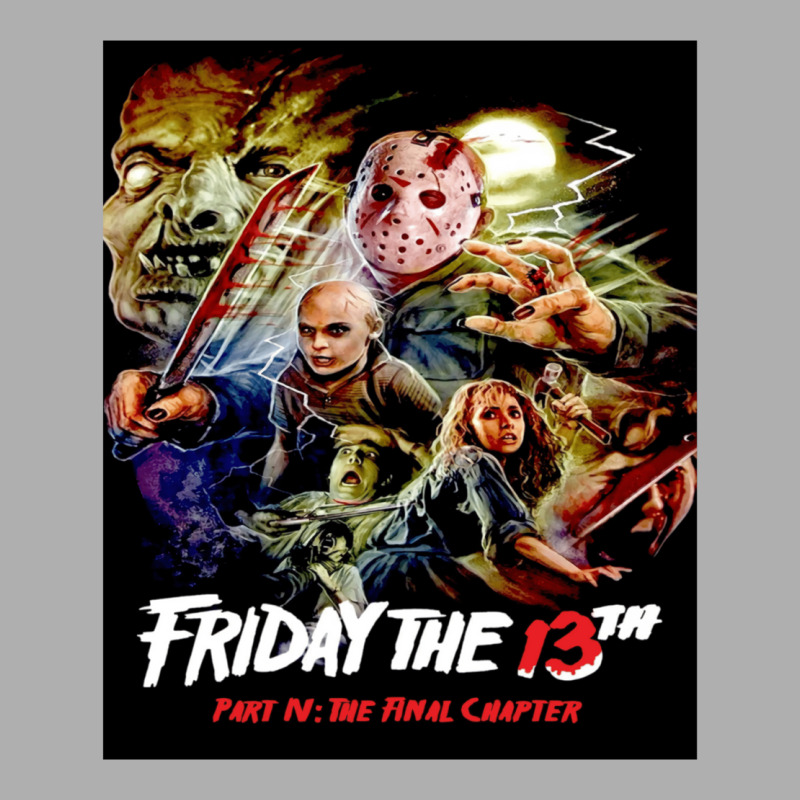 Friday The 13th Art  The Final Chapter Ladies Fitted T-Shirt by sujinikhormap | Artistshot